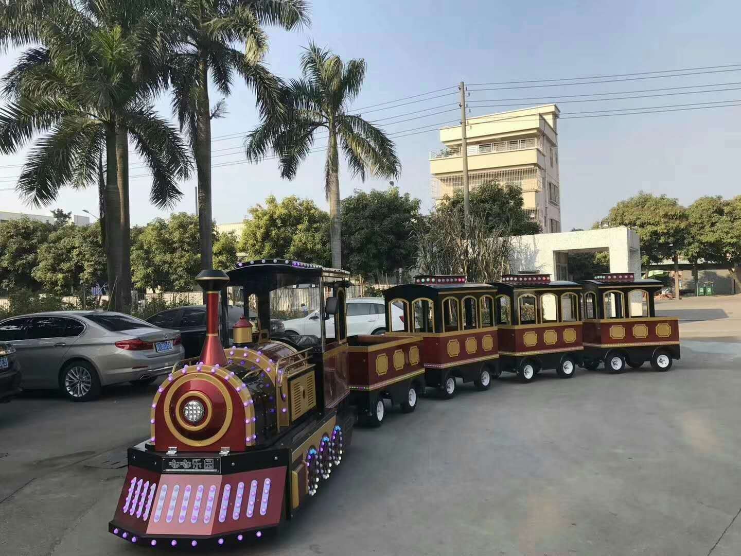 广西游乐园小火车